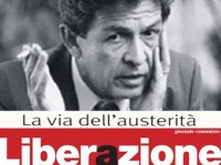 ARTICOLO DI BERLINGUER SU AUSTERITA’