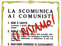 LA NUOVA SCOMUNICA… PERCHE’ SIAMO COMUNISTI!