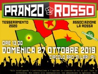 PRANZO ROSSO 2019 ALL’INSEGNA DELLA SOLIDARIETA’